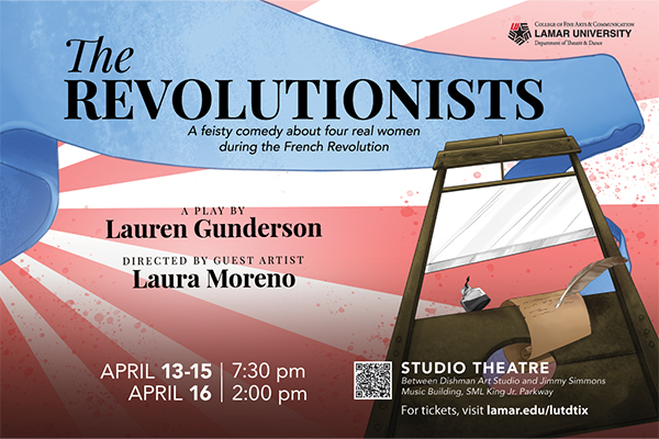 VRӰƬ Department of Theatre and Dance presents The Revolutionists